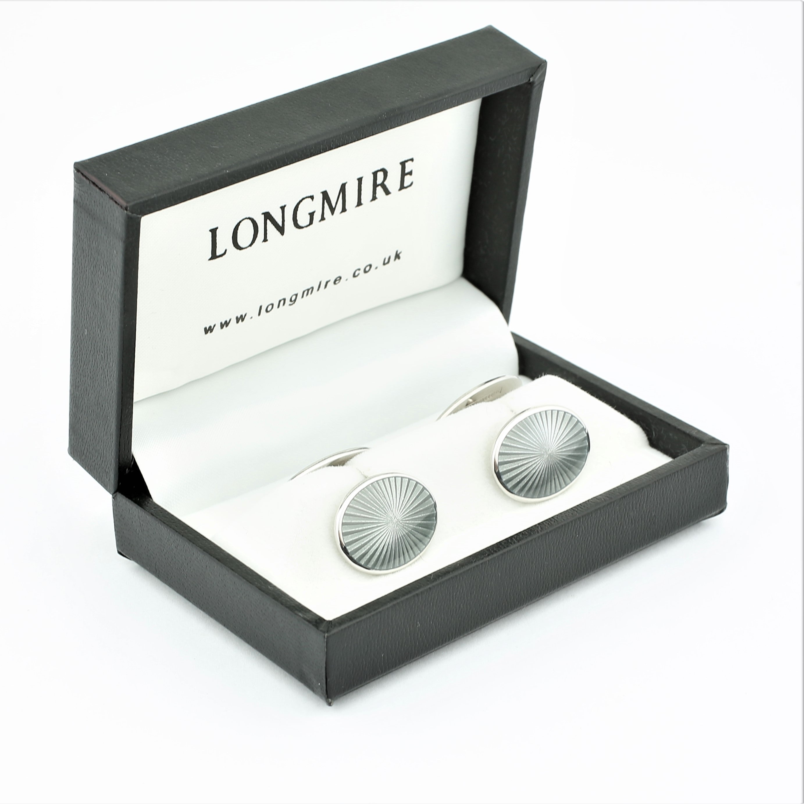 STARBURST GREY ENAMEL  - BOXED