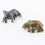 BULL AND BEAR CUFFLINKS