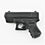 GUN CUFFLINKS | ONYX 'GLOCK' PISTOL