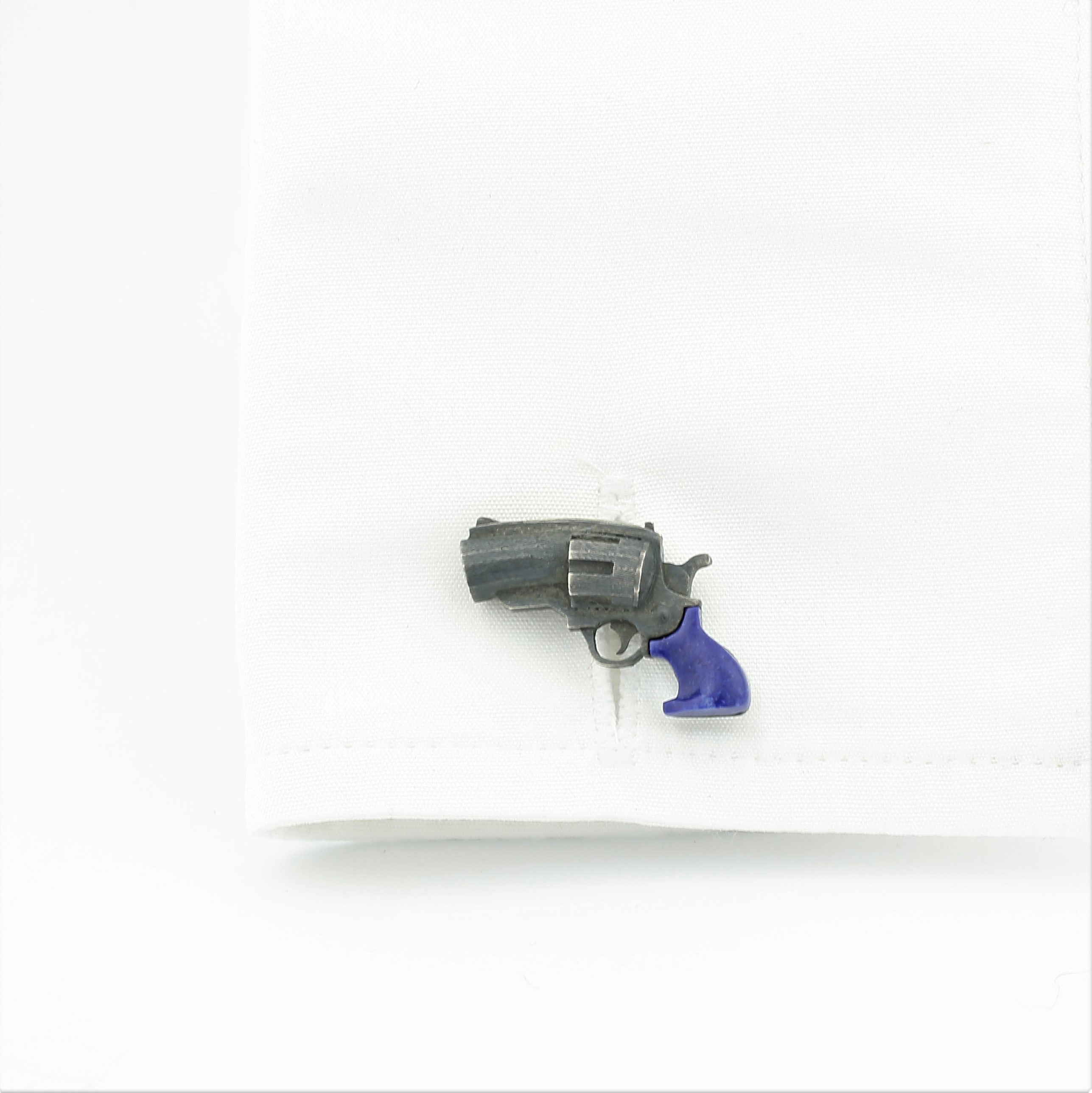 GUN CUFFLINKS | CARTOON PISTOL - cuff