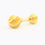 TWISTER YELLOW CUFFLINKS