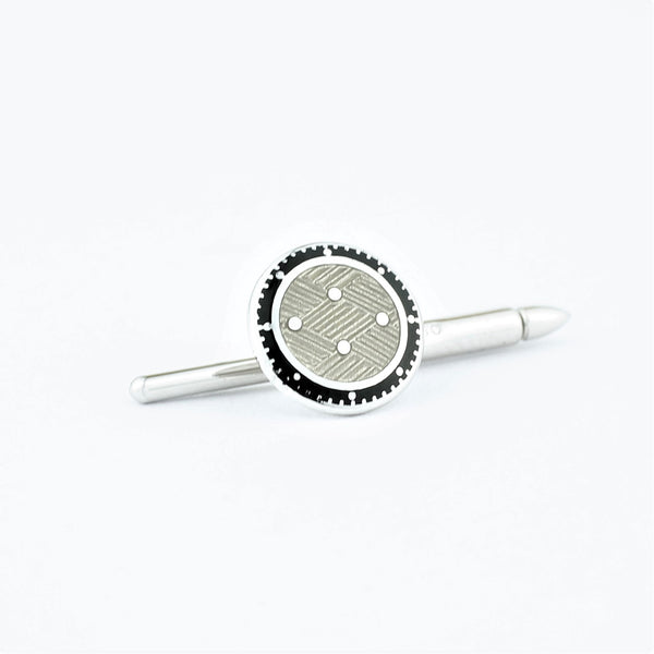 BASKET BLACK/TRANSLUCENT ENAMEL STUDS