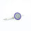 DOUBLE CIRCLE BLUE/GREY ENAMEL SHIRT STUDS
