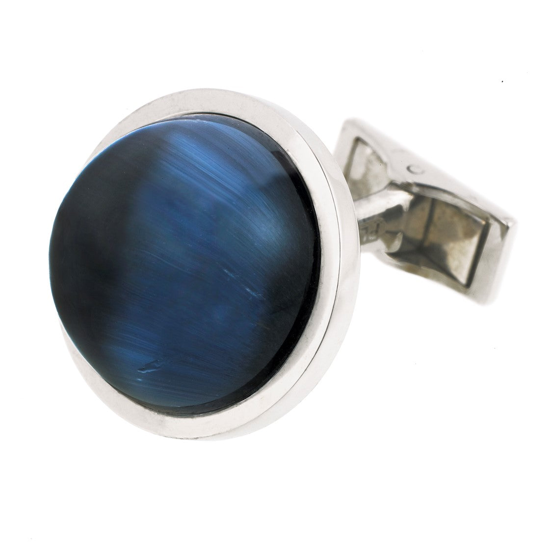 ROCK CRYSTAL CABOCHON CUFFLINKS - main