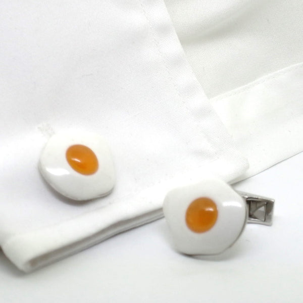 FRIED EGG CUFFLINKS