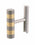 YELLOW GOLD/TITANIUM H-BAR 18ct YELLOW GOLD CUFFLINKS