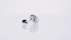 MOTHER OF PEARL REEDED EDGE OVAL 18ct WHITE GOLD CUFFLINKS - vid