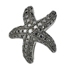 starfish diamond cufflinks