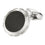 CATHERINE WHEEL 18ct WHITE GOLD CUFFLINKS